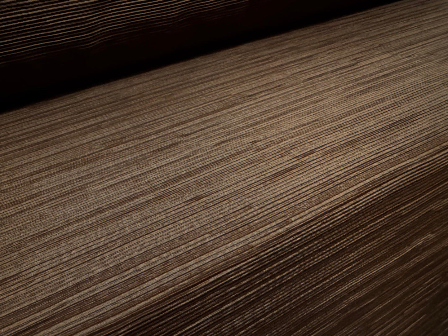 Fine Plissé pleated satin dress fabric, per metre - plain - brown