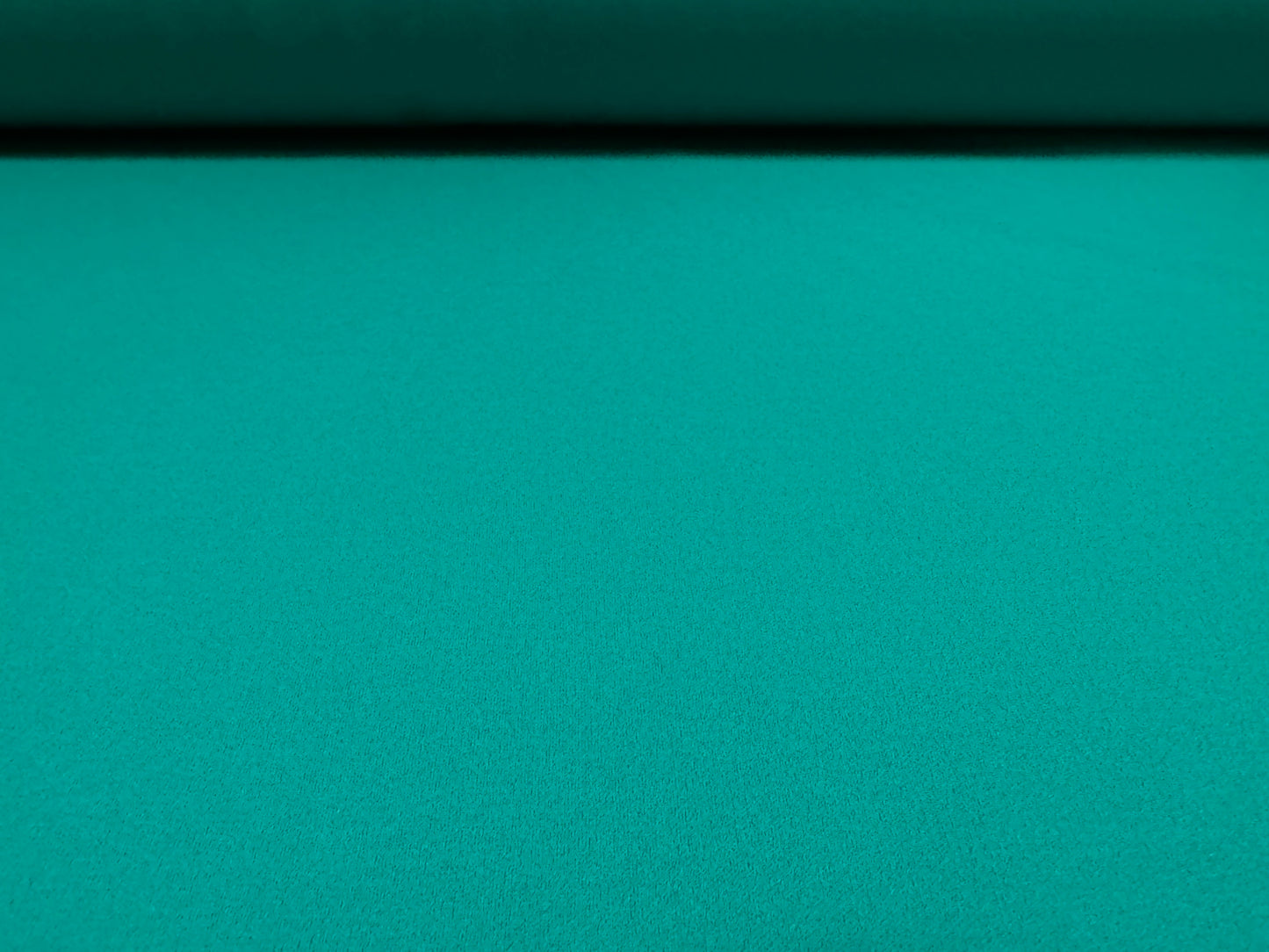 Scuba crepe stretch spandex double jersey fabric, per metre - plain - Persian green