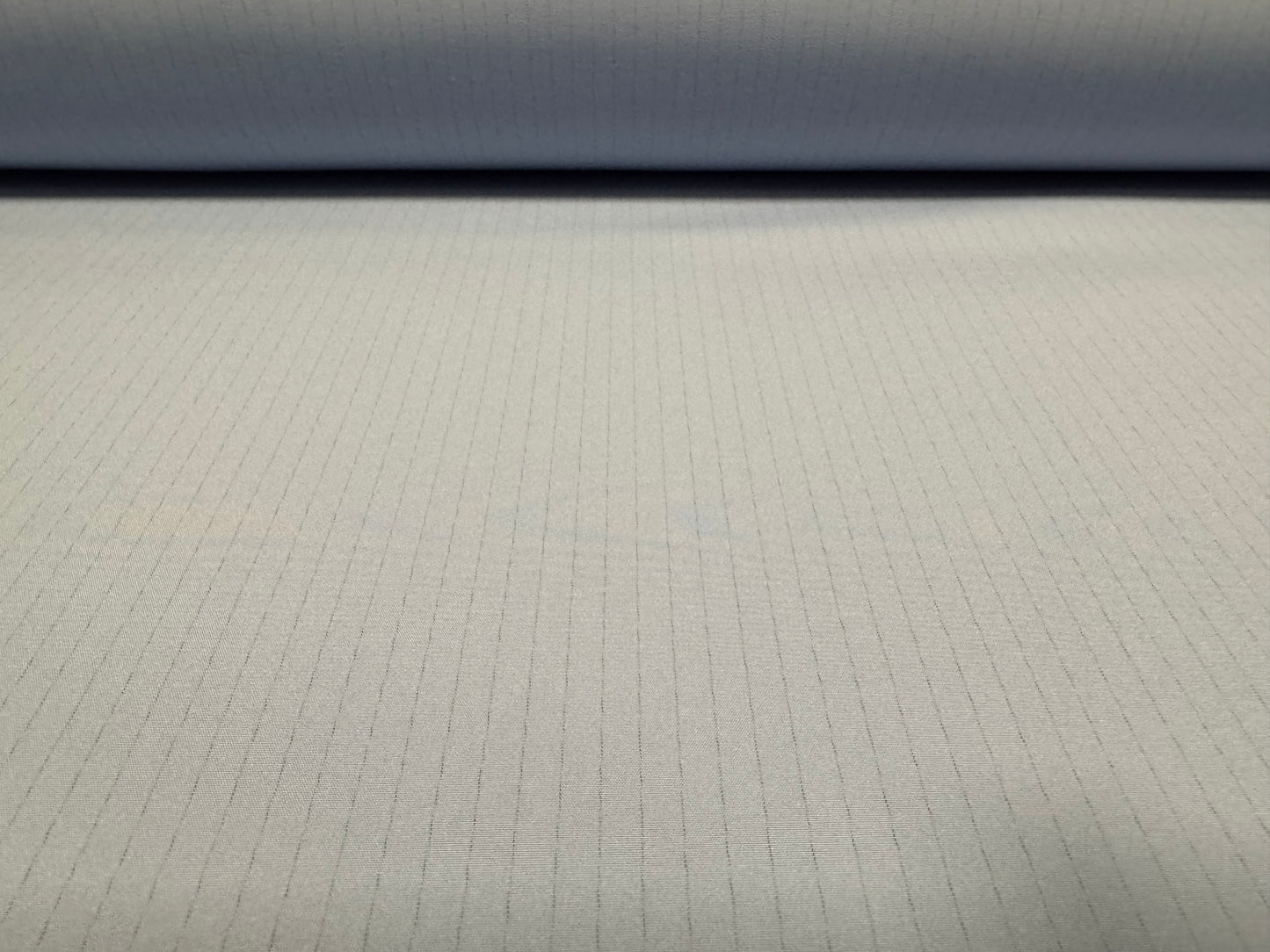 Woven nylon fabric, per metre - pinstripe - China blue