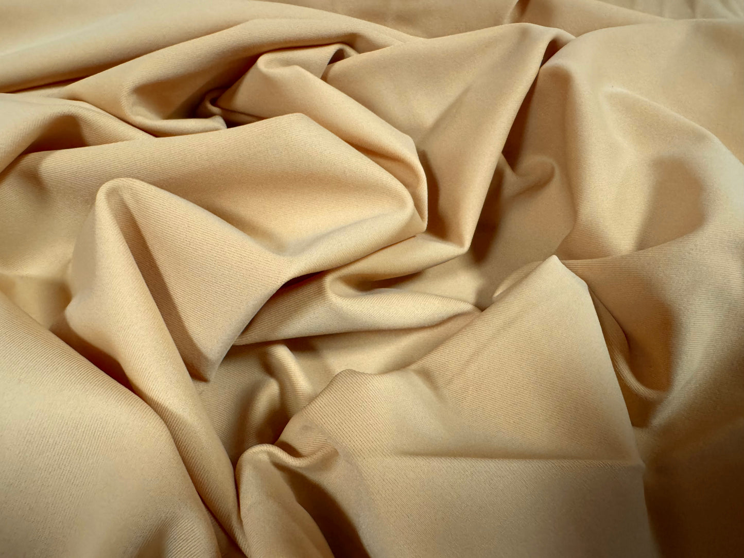 Swimwear stretch spandex jersey fabric, per metre - plain - matte beige