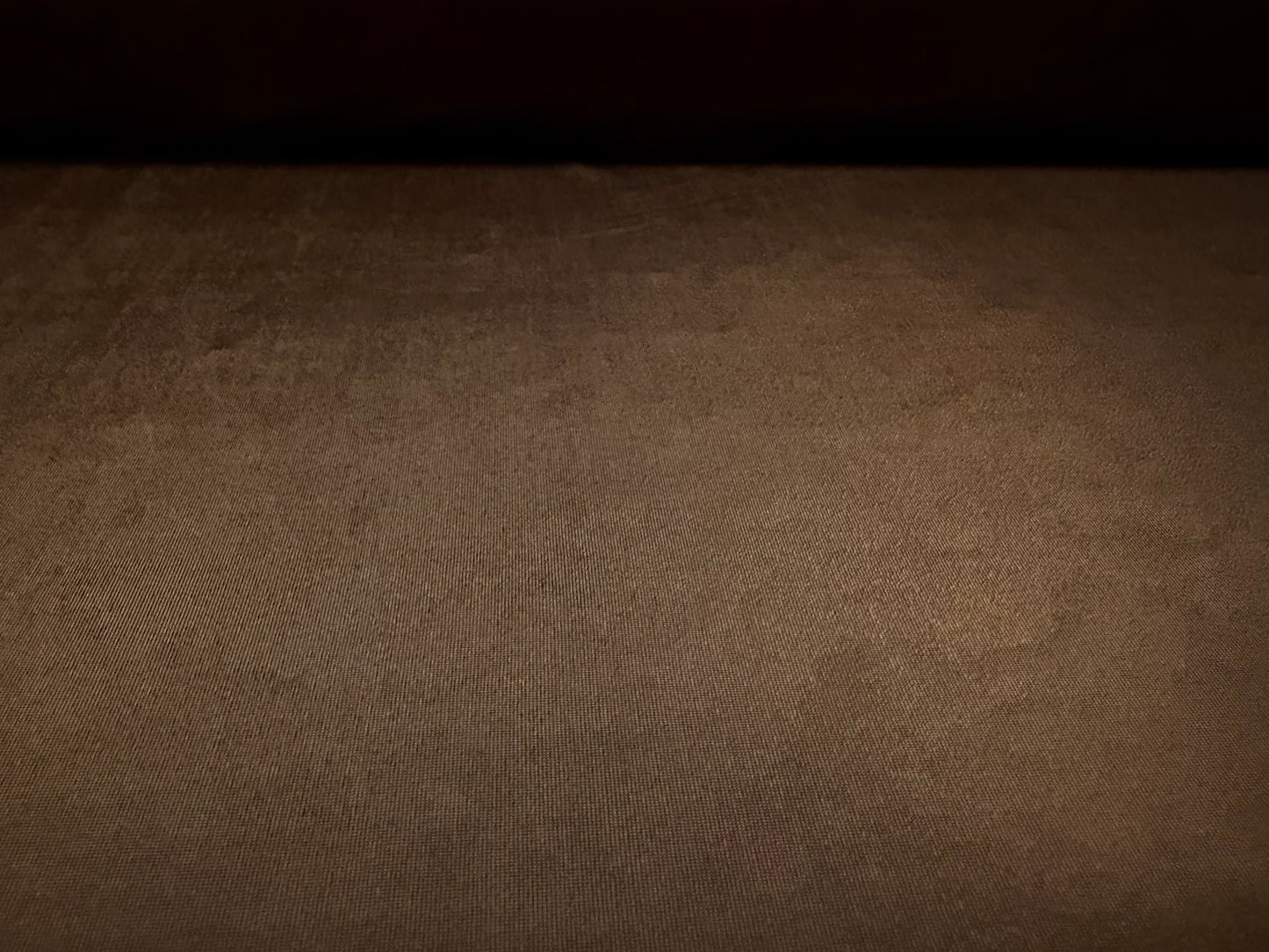 Soft touch spandex stretch jersey fabric, per metre - plain - brown
