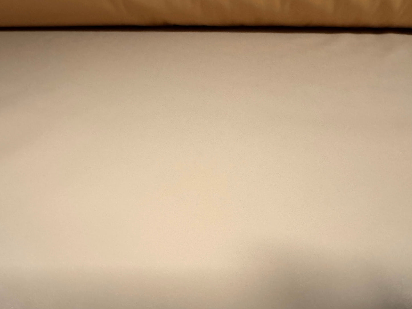 P.U. coated stretch spandex pvc jersey fabric, per metre - plain - matte buff