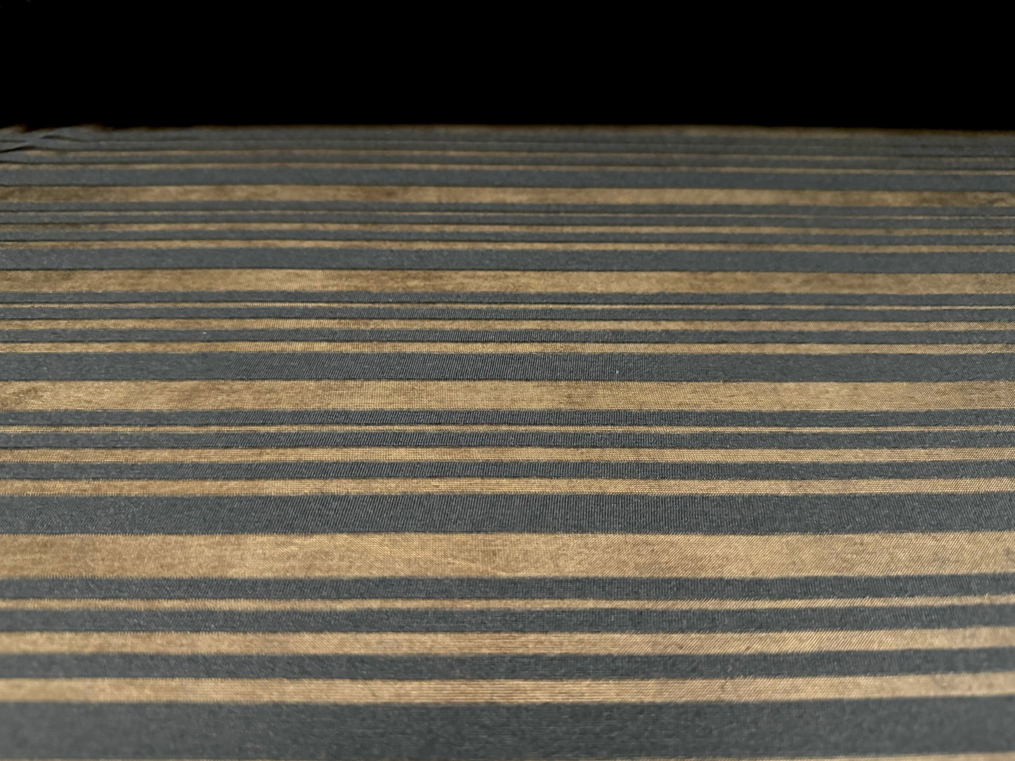 Single jersey fashion fabric, per metre - burnout stripe - black