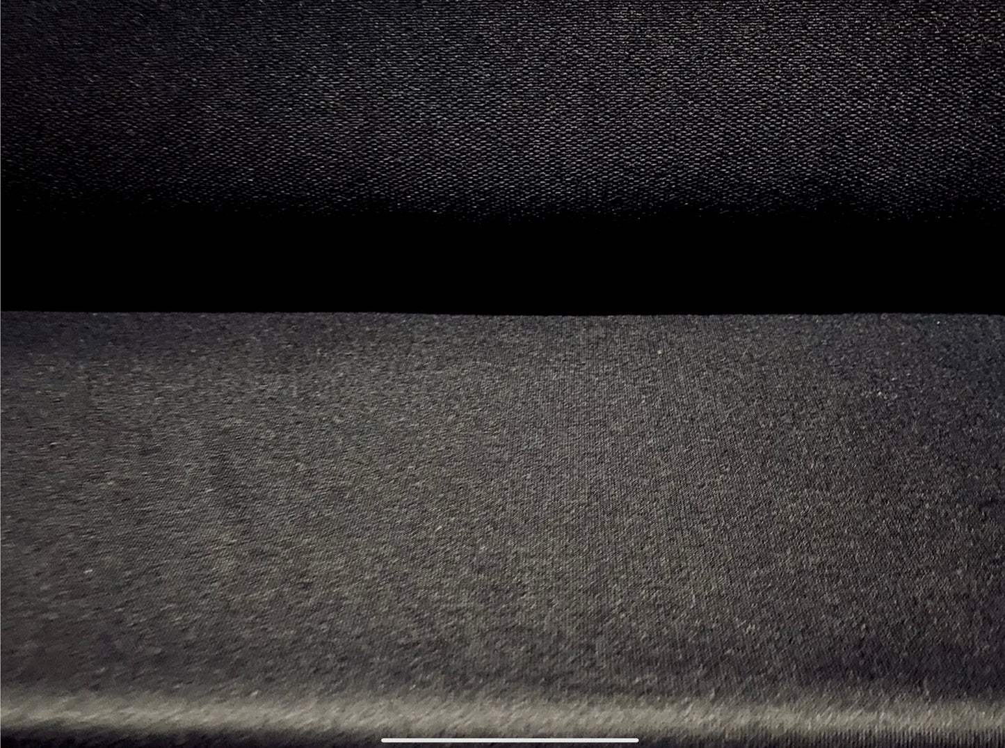 French Terry loopback sweatshirt fabric, per metre - plain - black