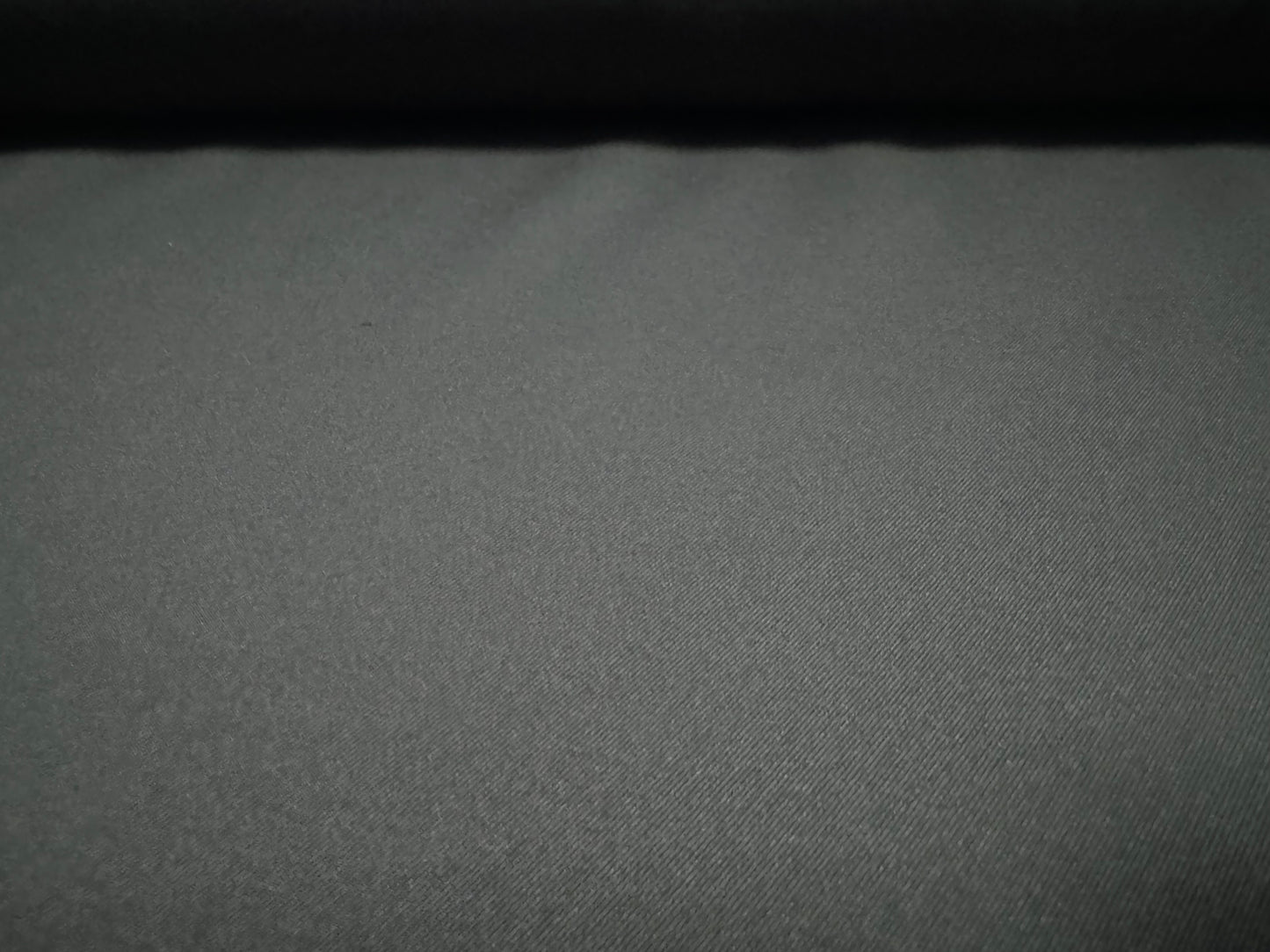 Plain weave fabric with comfort stretch, per metre - pewter