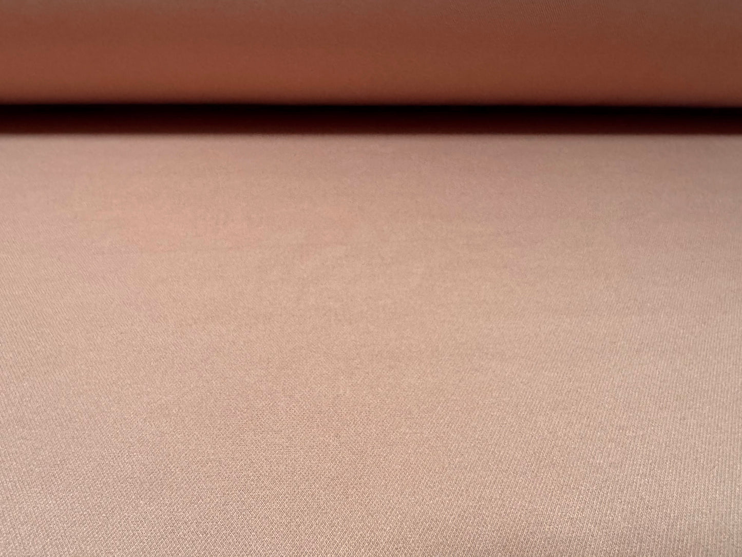 Fine piqué single jersey fashion fabric, per metre - plain - nude