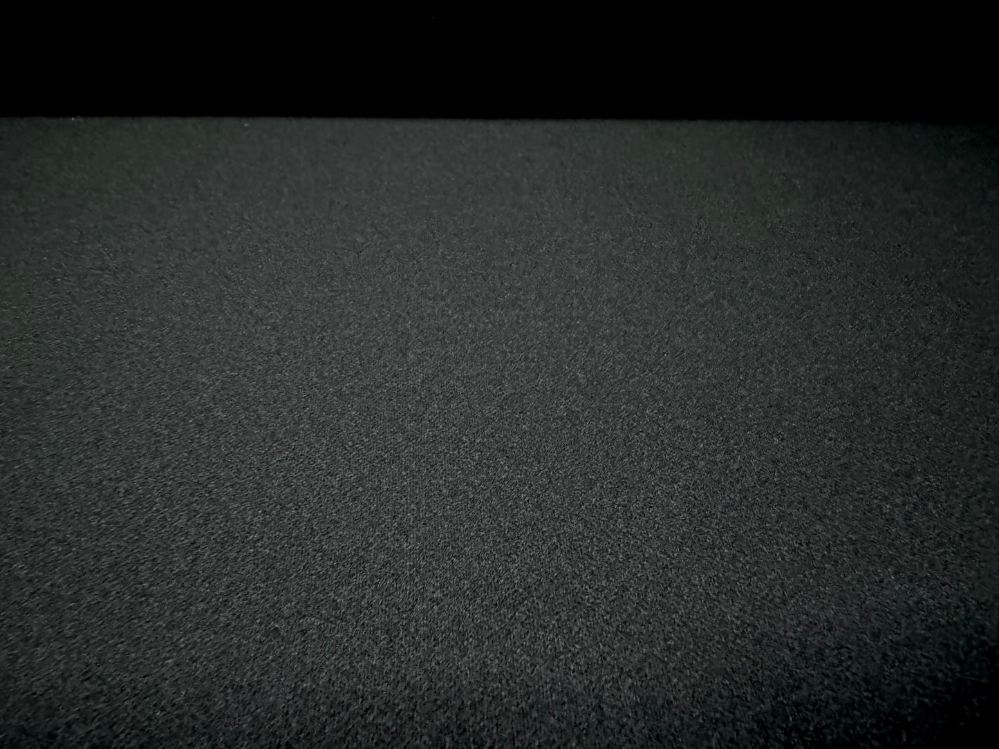 Spandex crepe stretch jersey fabric - per metre - plain - black