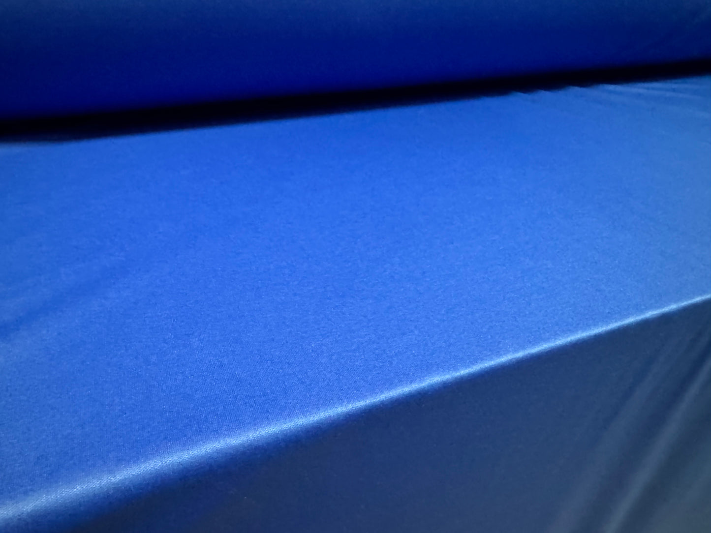 Single Jersey fashion fabric, per metre - plain - cobalt blue