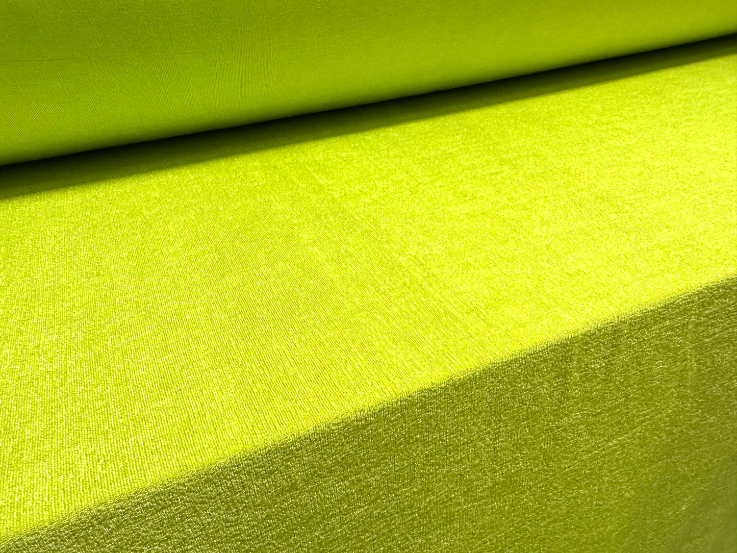 Slinky Stretch spandex jersey fabric, per metre - plain - acid lime