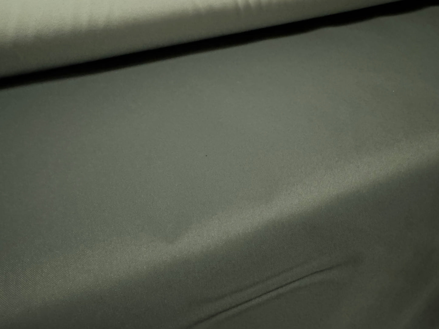 Plain weave nylon fabric with p.u. coated back, per metre - plain - dark olive green