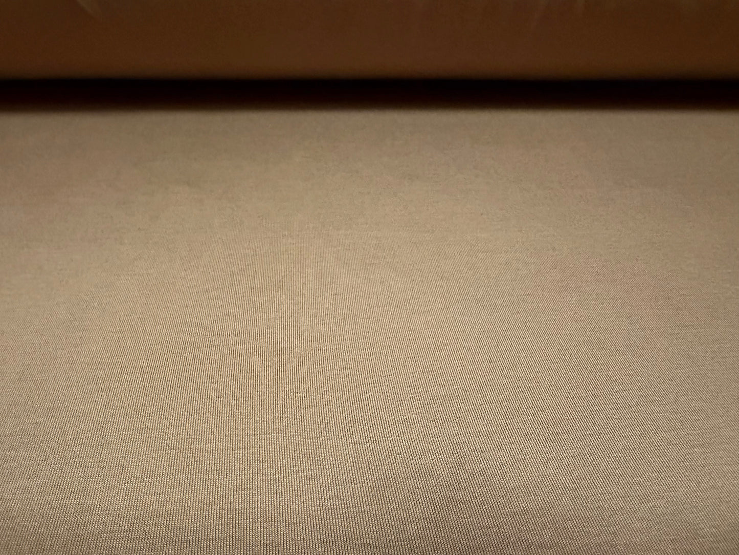 Viscose spandex stretch single jersey fabric, per metre - plain - light brown
