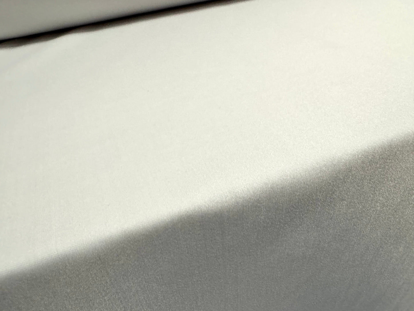 Yoga stretch spandex jersey fabric, per metre - plain - white