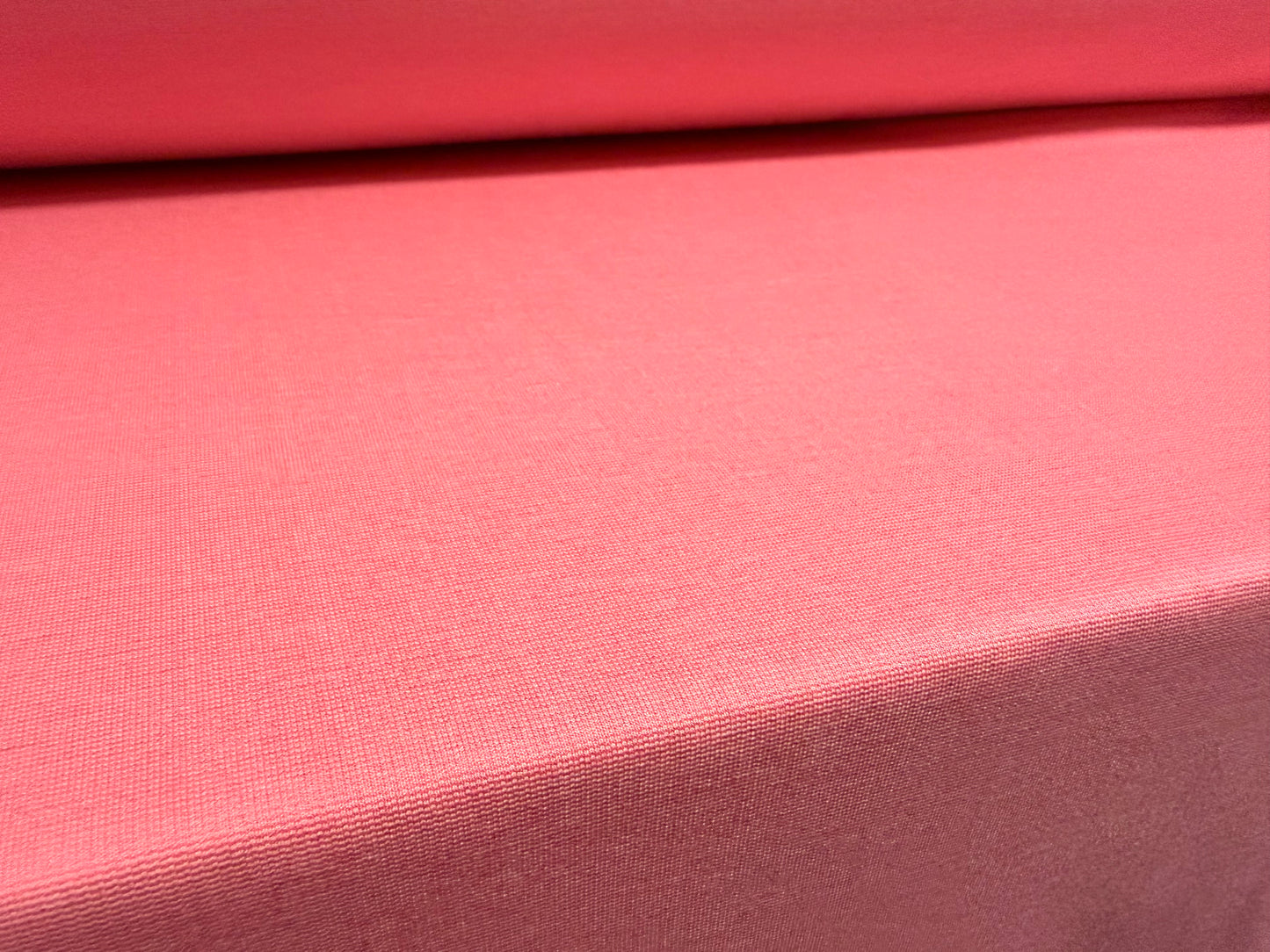 Ponte Roma stretch spandex double jersey fabric, per metre - plain - bubblegum pink