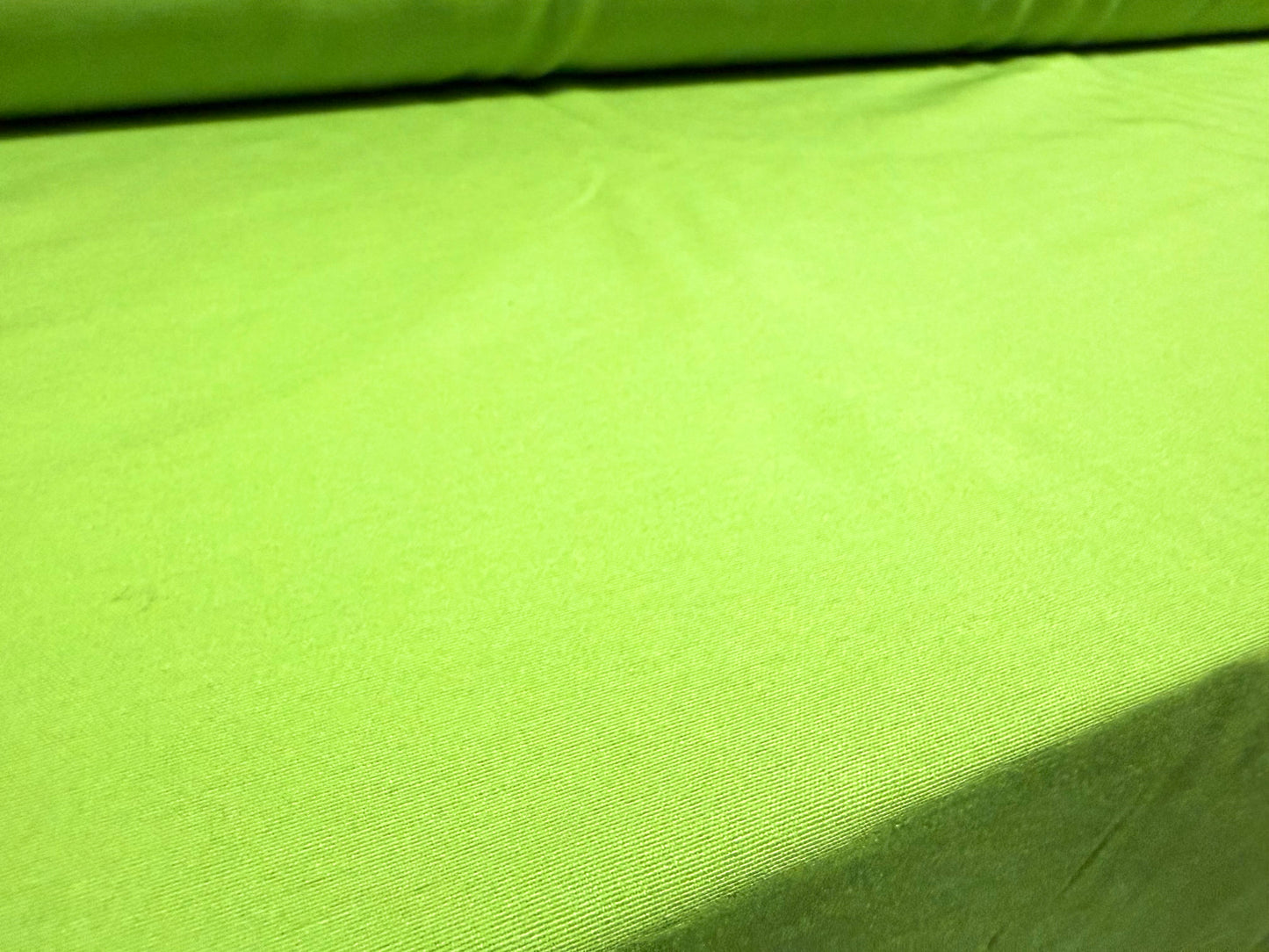 Bengaline stretch woven trouser, skirt fabric per metre - plain - bright green
