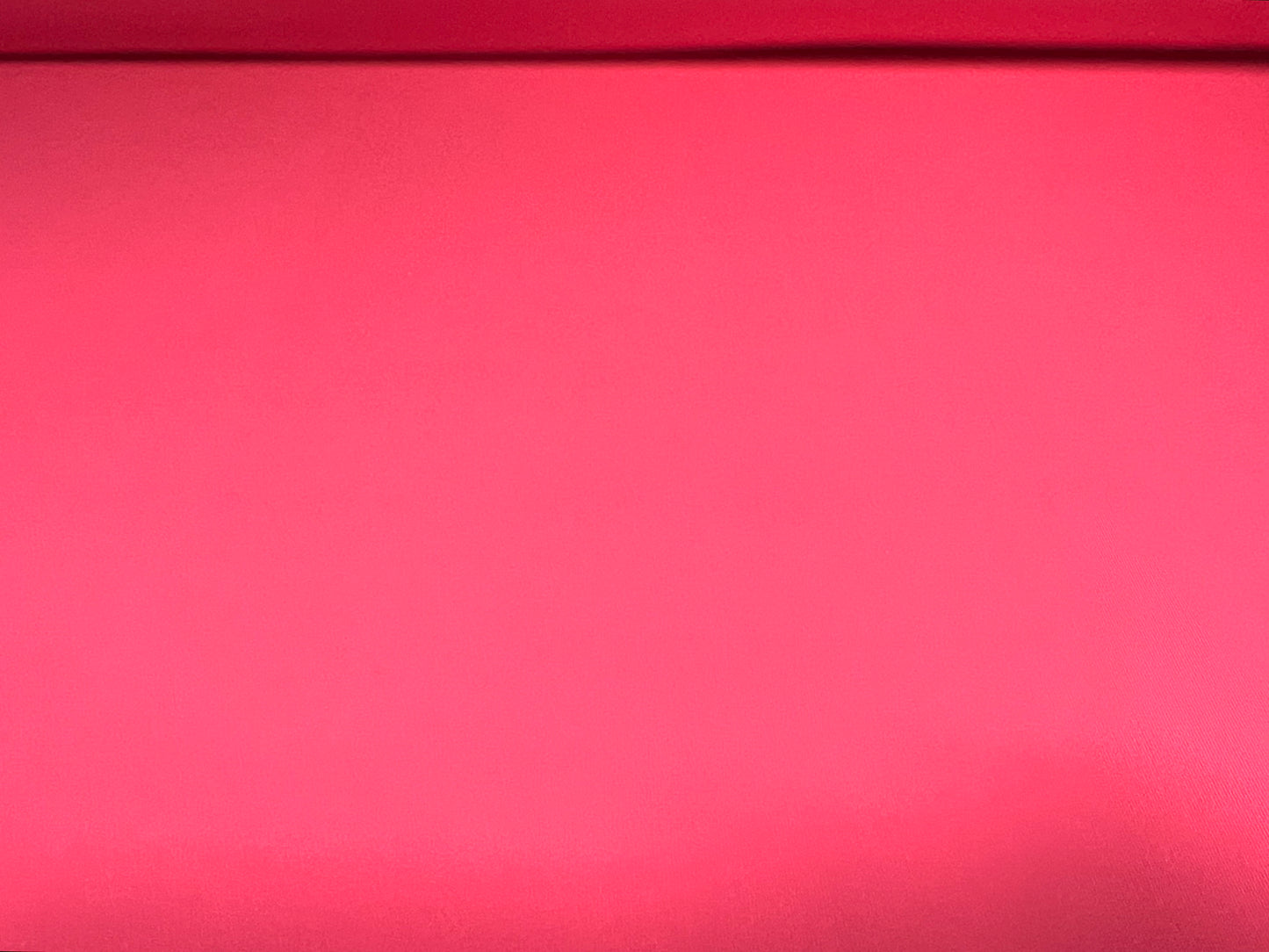 Stretch Spandex crepe single jersey fabric, per metre - plain - neon pink