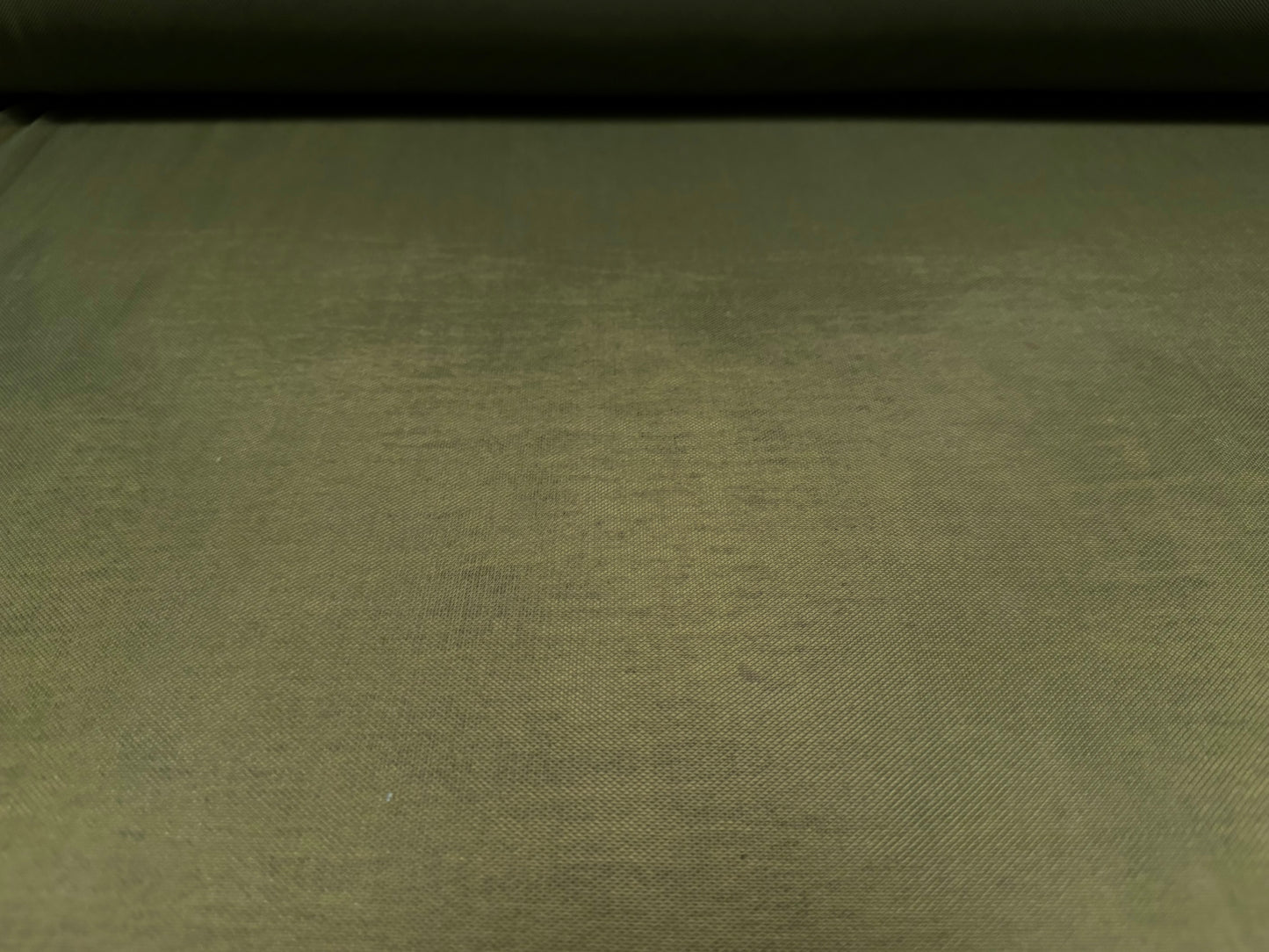 Power mesh net stretch spandex fabric, per metre - plain - khaki green