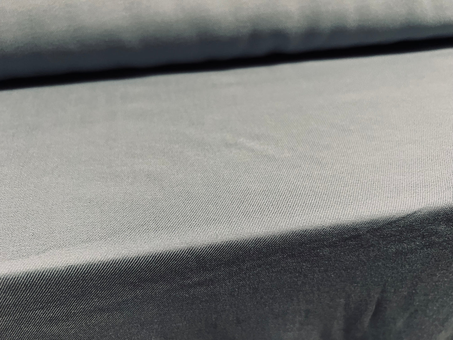 Soft woven viscose dress fabric, per metre - plain - grey
