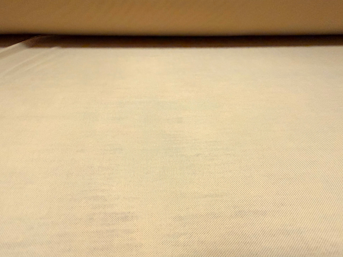 Power mesh net stretch spandex fabric, per metre - plain - beige