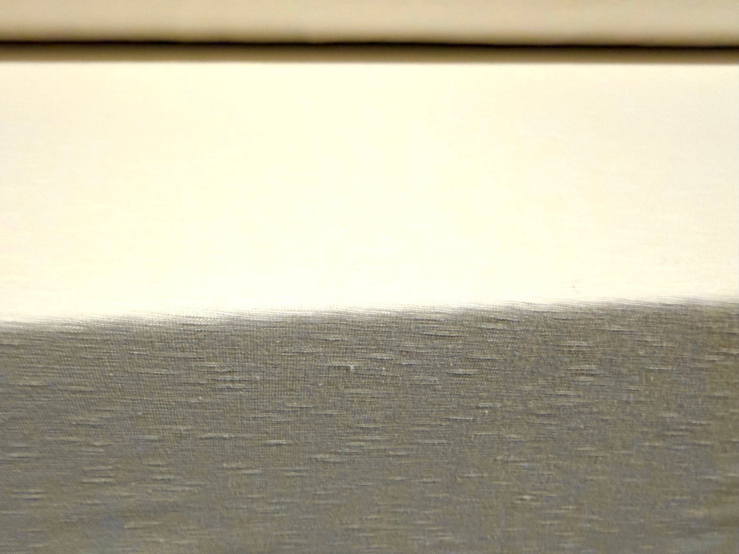 Viscose spandex stretch slub single jersey fabric, per metre - plain - ivory