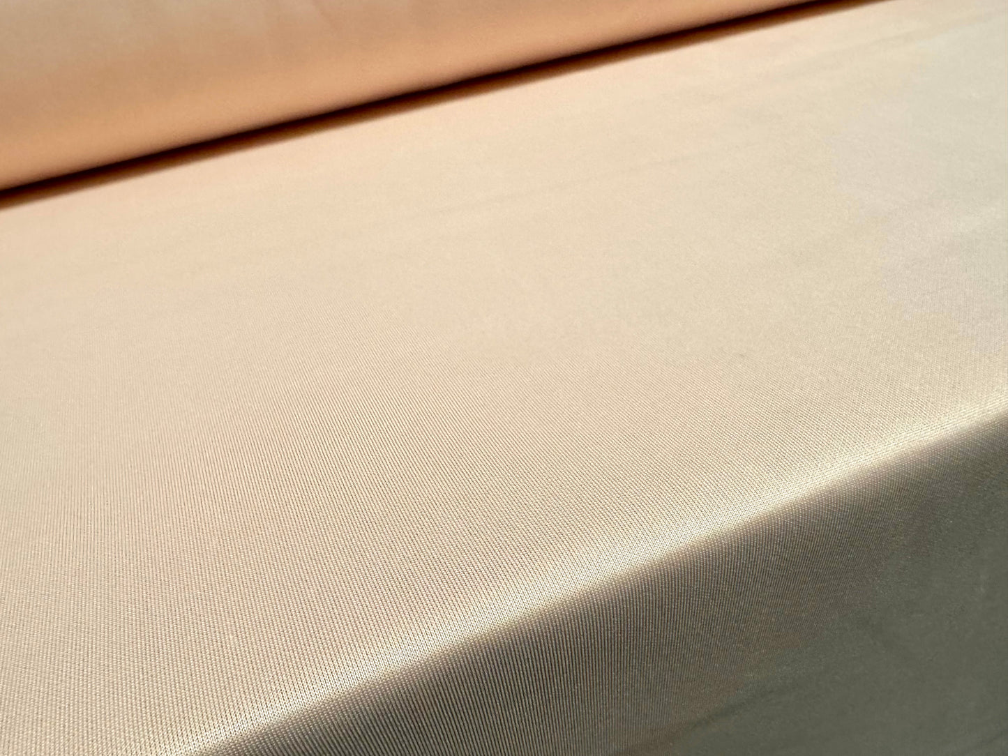 Scuba stretch spandex double jersey fashion fabric, per metre - skin tone
