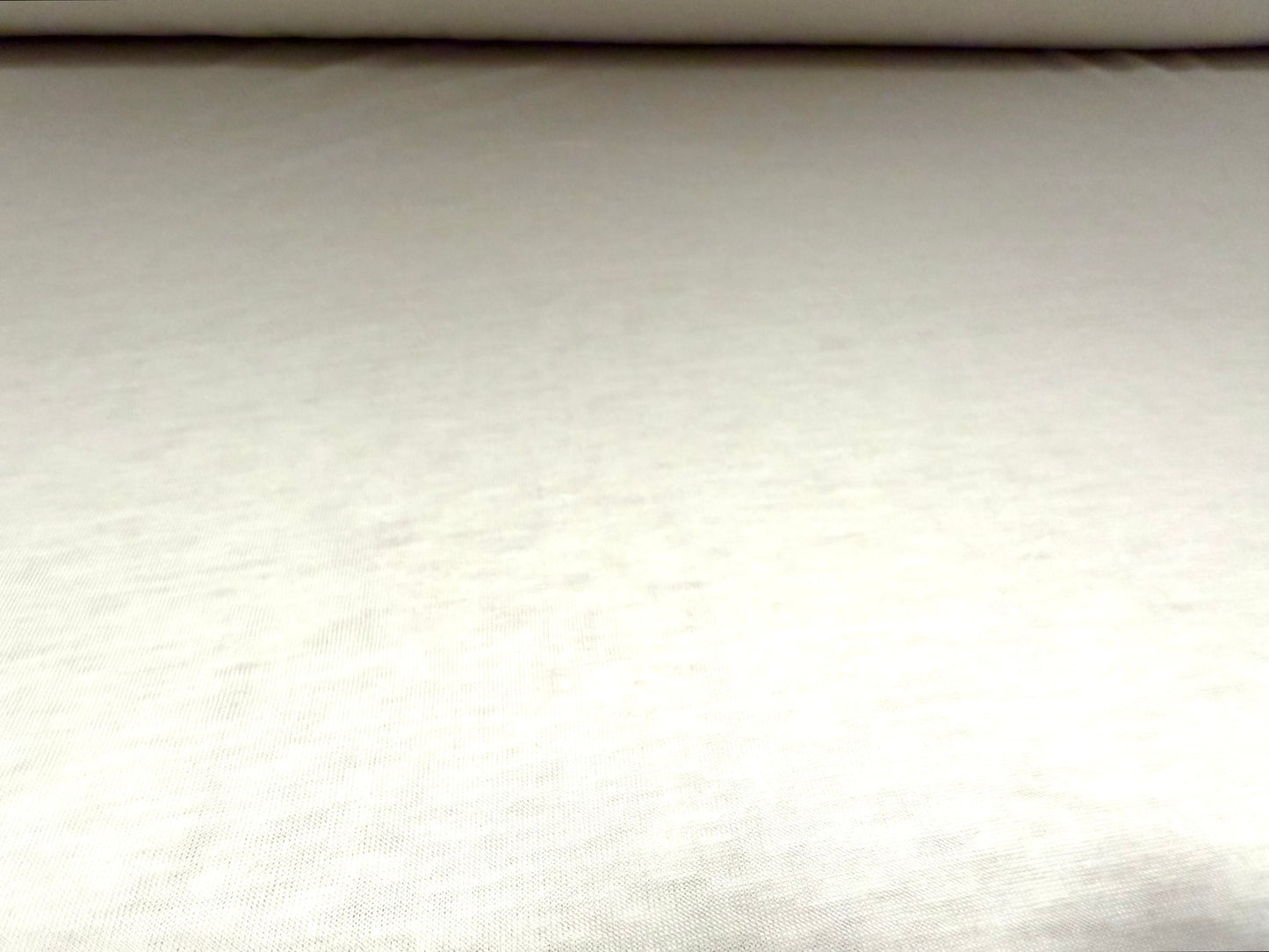 Viscose single jersey fashion fabric, per metre - plain - white