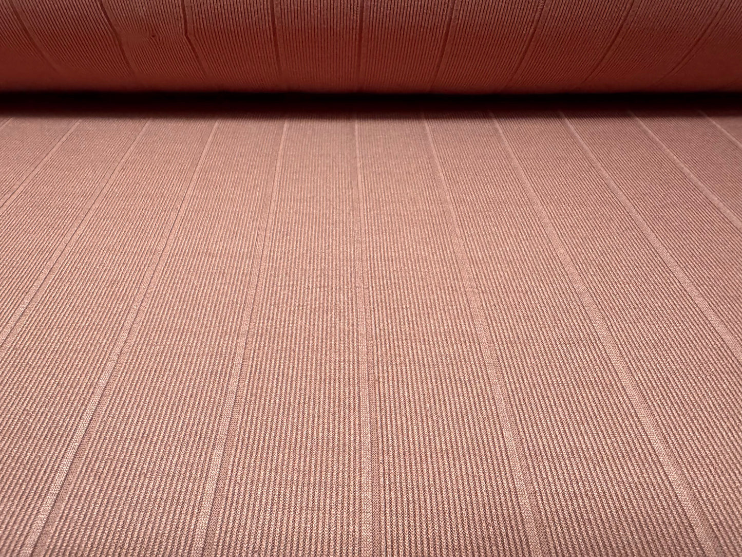 Bandage rib bodycon spandex stretch jersey fabric, per metre - old Rose pink