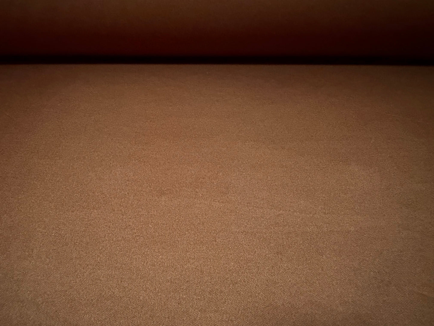 Single jersey fashion fabric, per metre - plain - brown