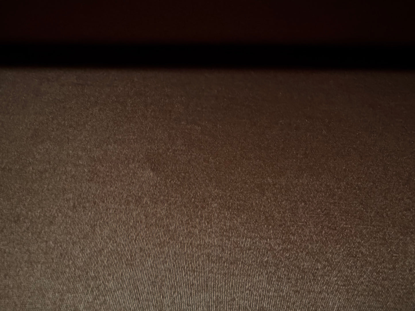 P.U. coated stretch spandex ciré wet look jersey fabric, per metre - plain - dark brown