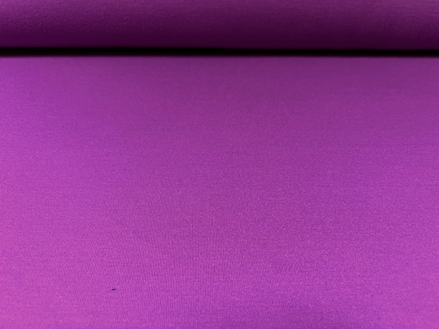 Ponte Roma double jersey knit dress fabric, per metre - plain - magenta
