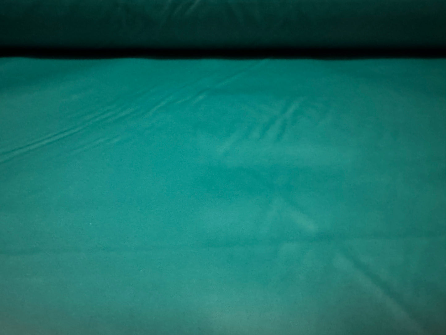 Coated nylon fabric, per metre - plain - jade green