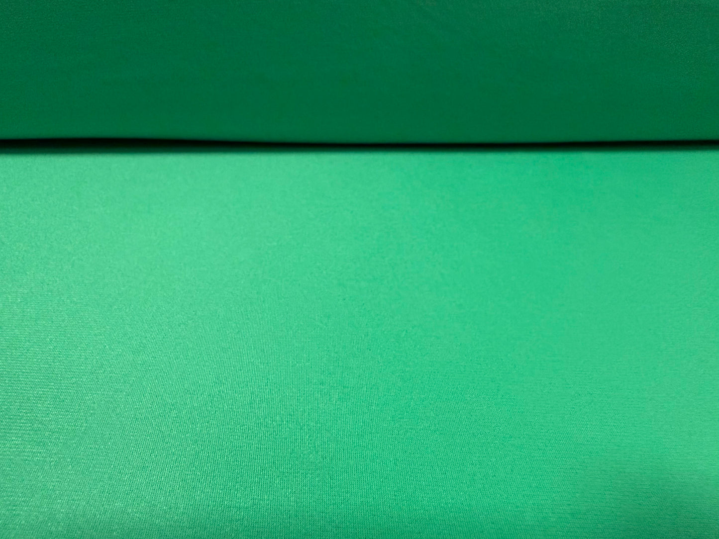Stretch spandex ITY single jersey fabric, per metre - plain - kelly green