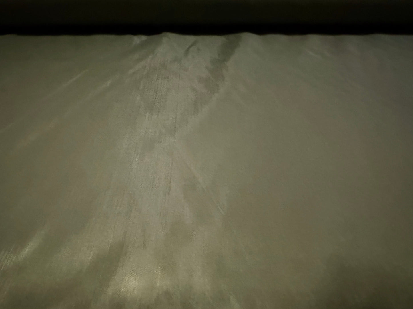Plain weave nylon fabric, per metre - khaki green