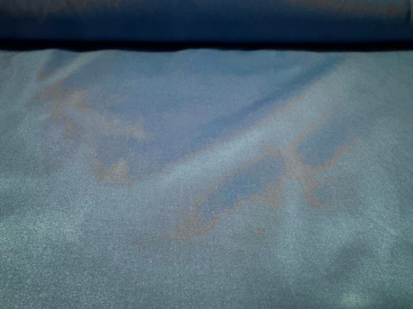 Plain weave nylon fabric, per metre - bluebell