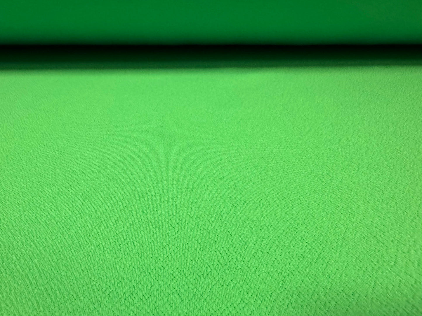 Valentino crepe stretch spandex jersey fabric - per metre - plain - bright green