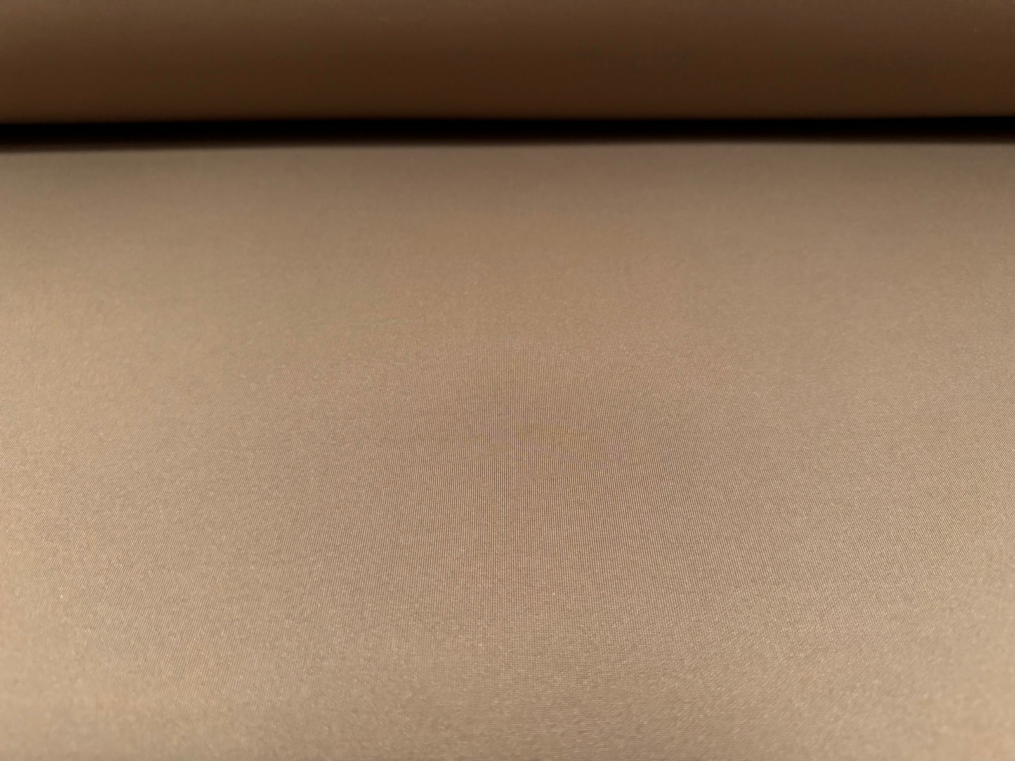 Scuba stretch spandex double jersey fabric, per metre - plain - coffee
