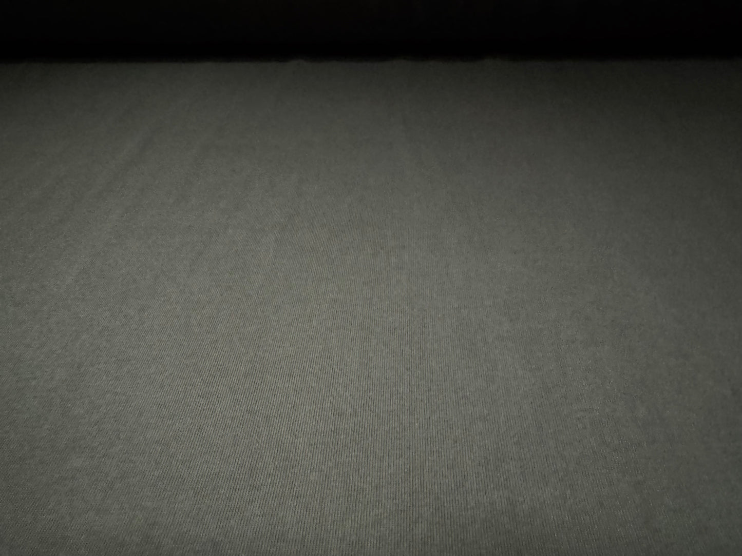 Cotton single jersey fabric, per metre - plain - grey with hint of green
