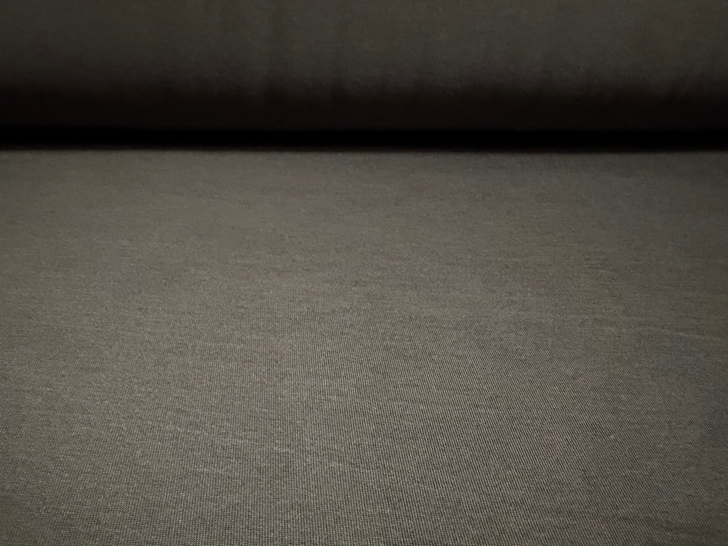Viscose spandex stretch single jersey fabric, per metre - plain - anthracite