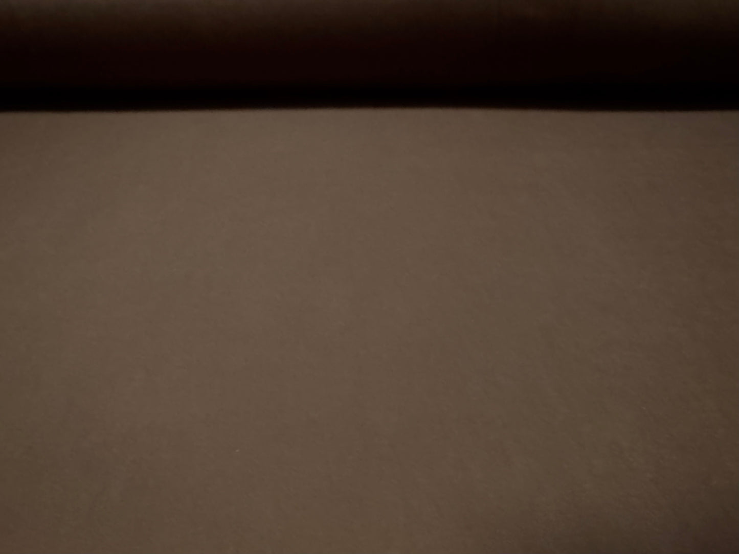 Soft touch spandex stretch jersey dress fabric, per metre - plain - chocolate brown