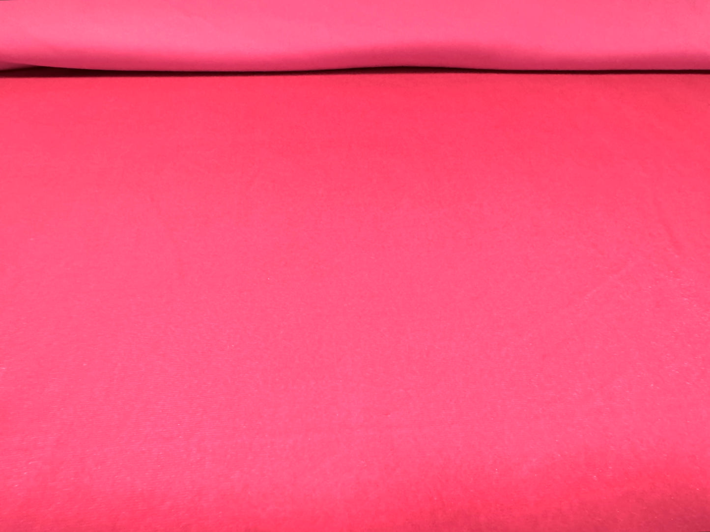 Spandex velvet stretch dress fabric, per metre - plain - shocking pink