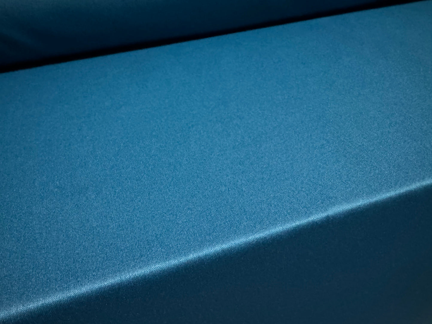 Single jersey fashion fabric, per metre - plain - kingfisher