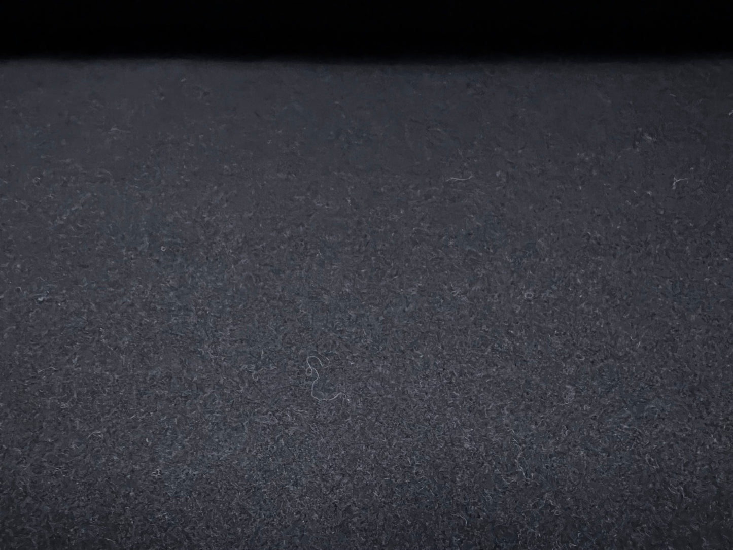 Wool mouflon coat jacket fabric, per metre - plain - midnight blue