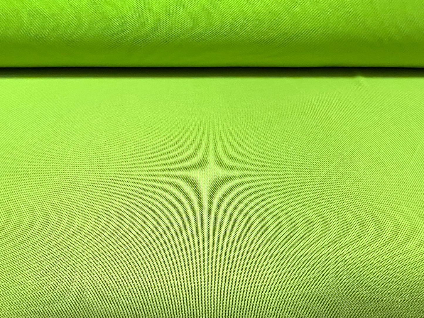 Power mesh net stretch spandex fabric, per metre - Plain - lime green