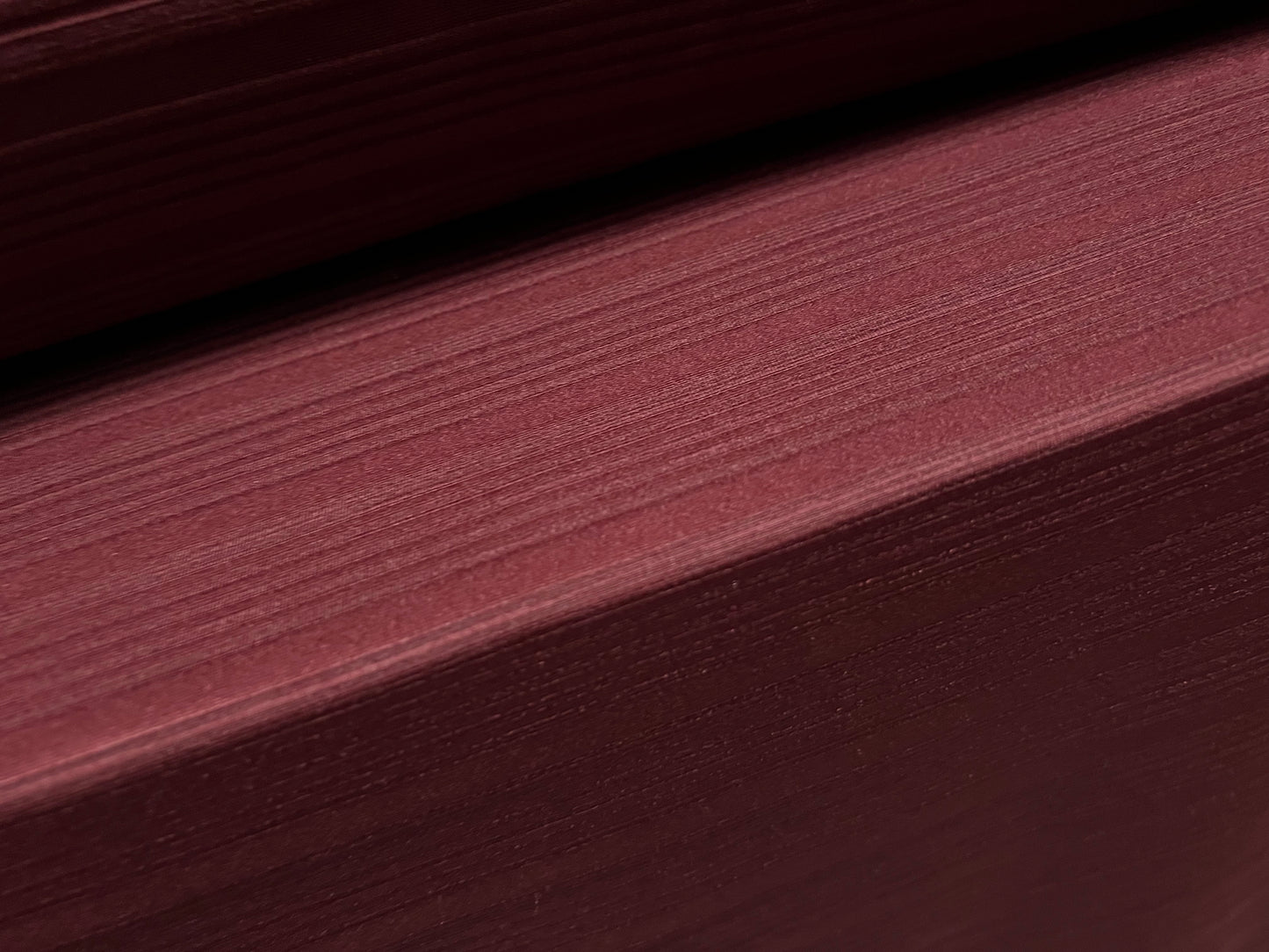 Stretch single jersey fashion fabric, per metre - engineered self stripe - burgundy