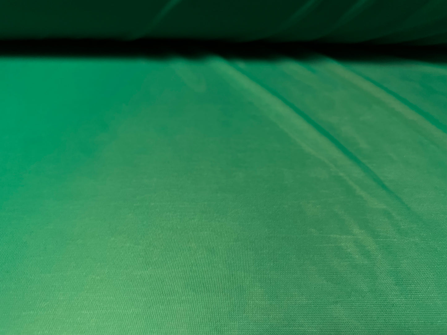 Chiffon jersey fabric, per metre - plain - emerald green