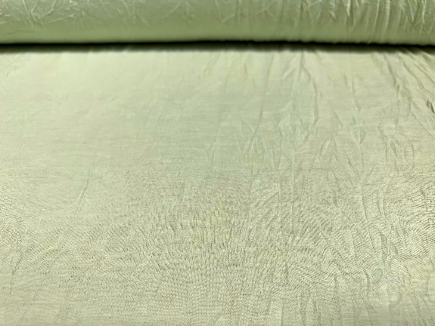 Crush soft handle single jersey fabric, per metre - plain - pastel mint