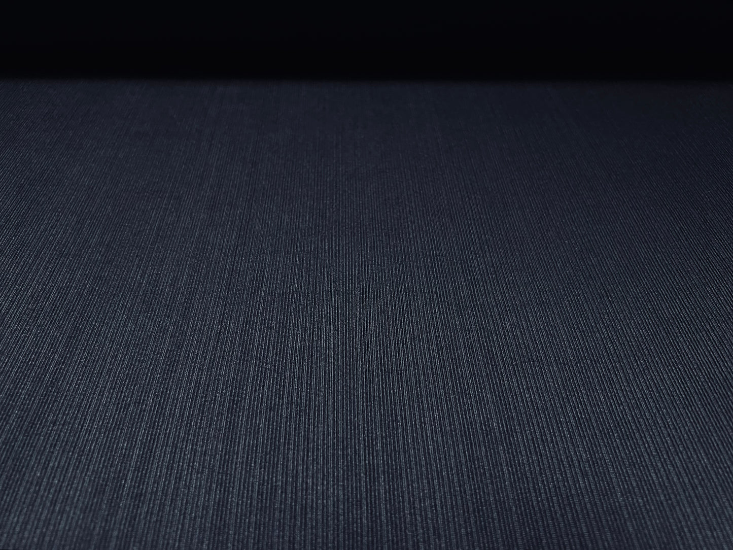 Slinky spandex rib jersey stretch bodycon fabric, per metre - plain - darkest blue