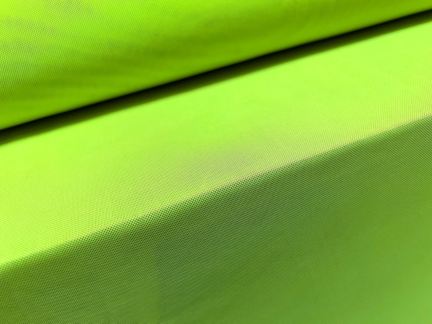 Power mesh net stretch spandex fabric, per metre - Plain - lime green