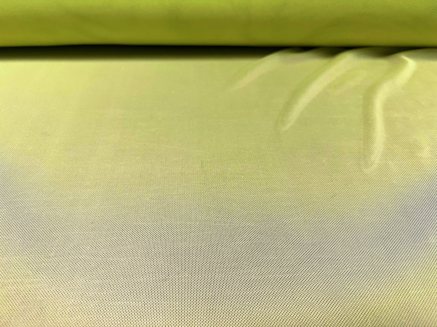 Power mesh net stretch spandex fabric, per metre - Plain - lemon sorbet