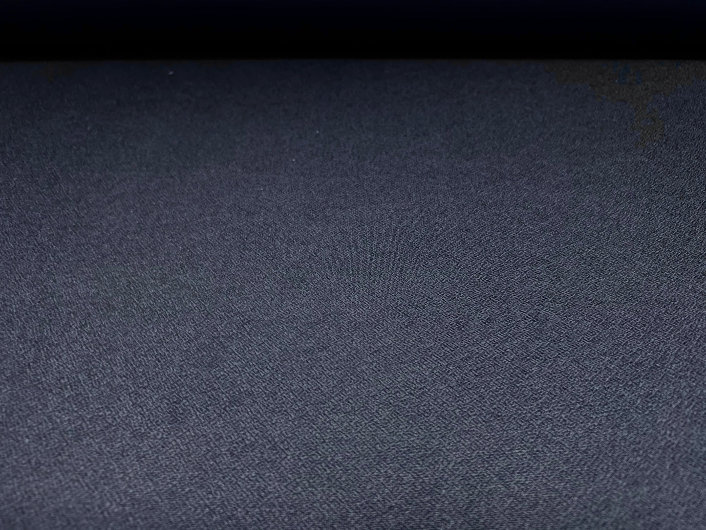 Valentino crepe spandex jersey fabric - similar to scuba - per metre - dark navy blue