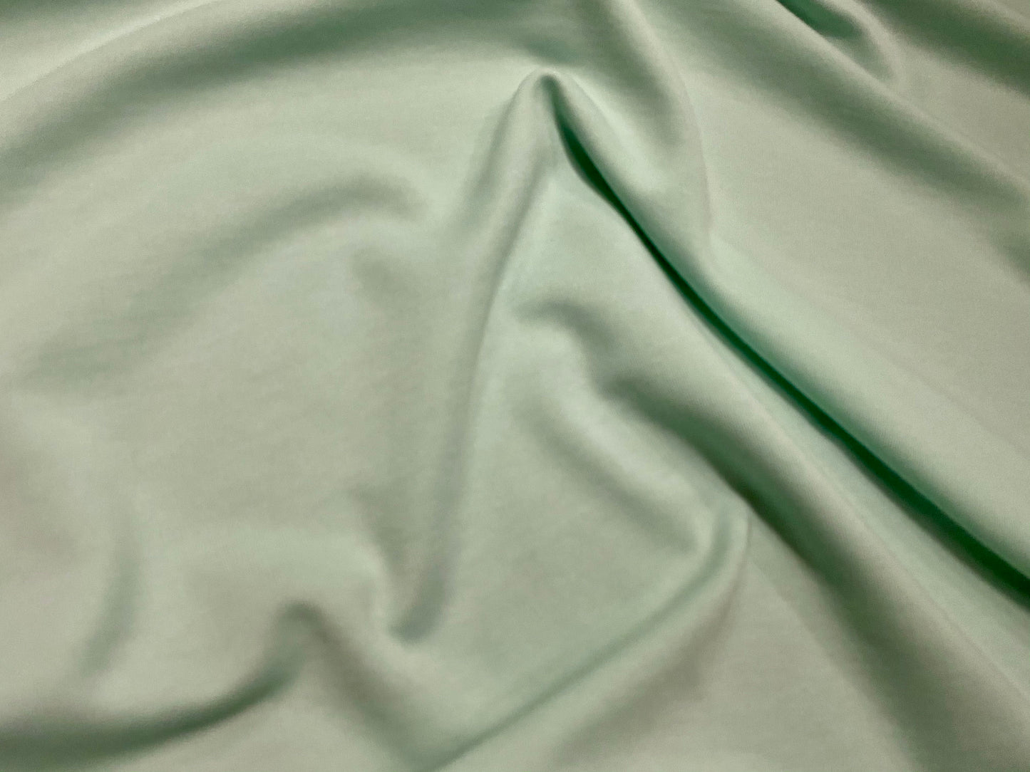 Ponte Roma double jersey stretch spandex fabric, per metre - aqua